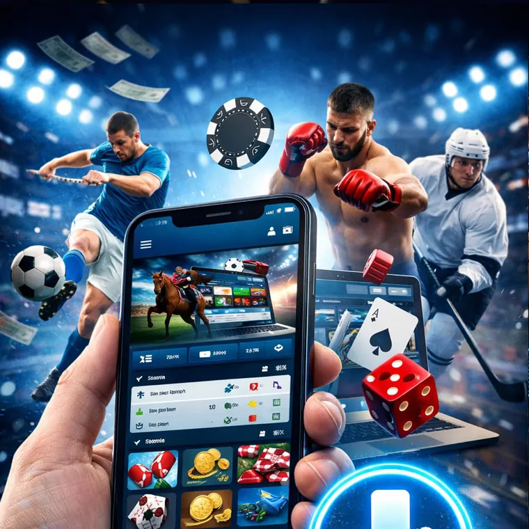 phsky Mobile App on a smartphone