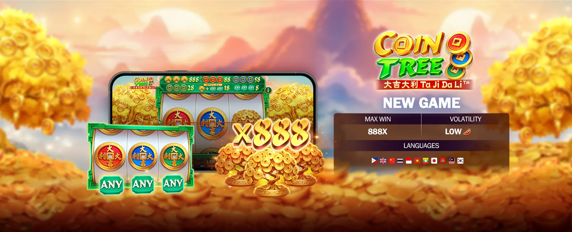 A Filipino player celebrating a big win at phsky online casino with golden coins and casino game elements.